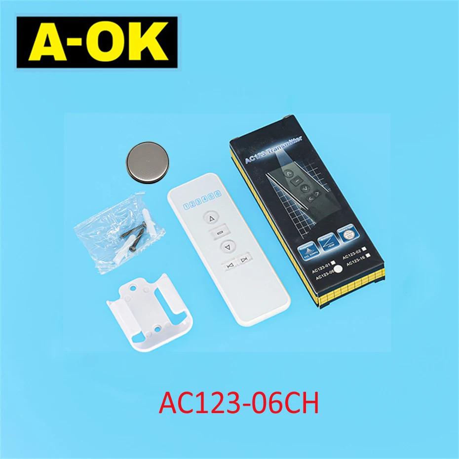 A-OK AC123-6 ä ޴ , A-OK RF433  Ŀư ,   , ͸ , 6  